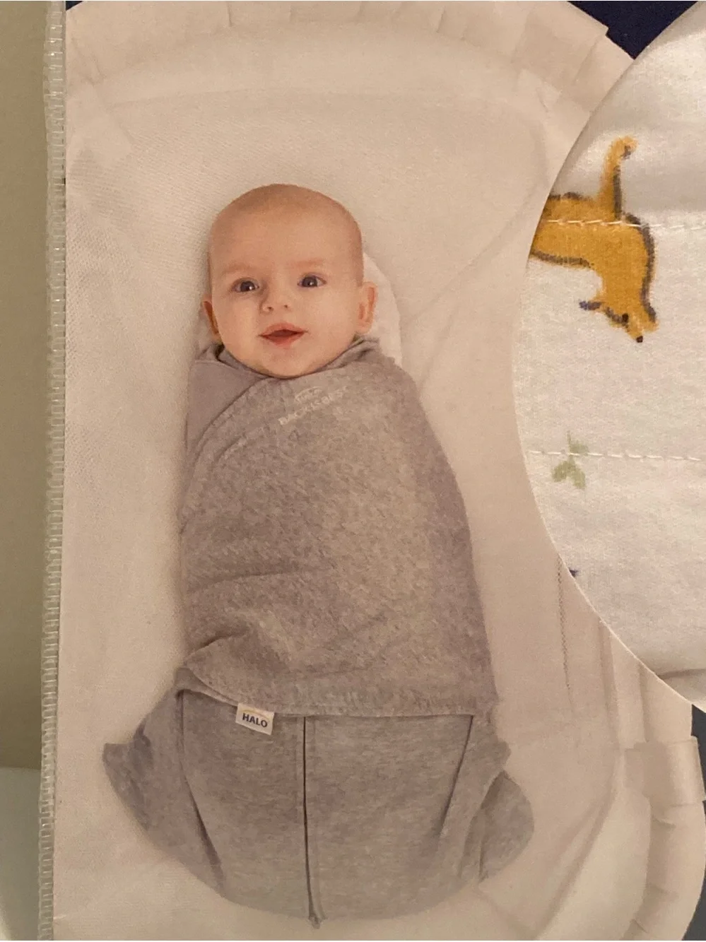 HALO SleepSack 3-Way Swaddle Adjustable 100% Cotton S/P 3-6 Months New w/ Tags